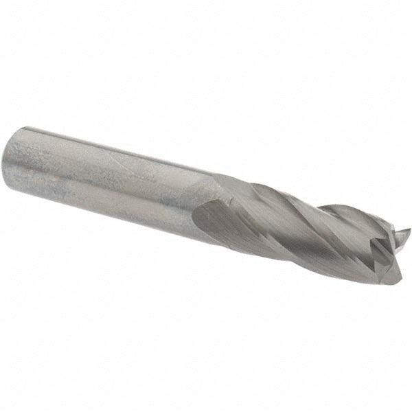 OSG 404-4375 Square End Mill 7/16'' Dia, 1'' LOC, 7/16'' Shank Dia, 2-3/4'' OAL, 4 Flutes, Solid Carbide