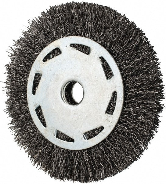 Value Collection S00651810 Wheel Brush 4" Wheel Dia, Crimped