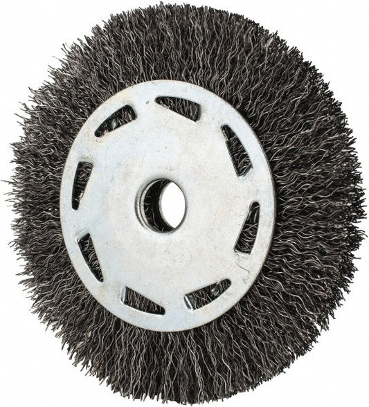 Value Collection S00651810 Wheel Brush 4" Wheel Dia, Crimped
