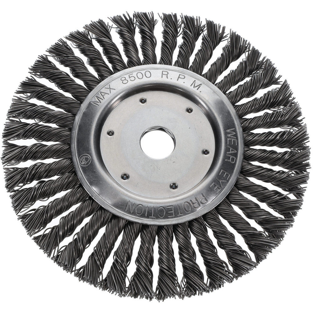 Value Collection S00652040 Wheel Brush 8" Wheel Dia, Knotted