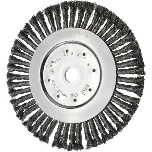 Value Collection S00652073 Wheel Brush 10" Wheel Dia, Knotted
