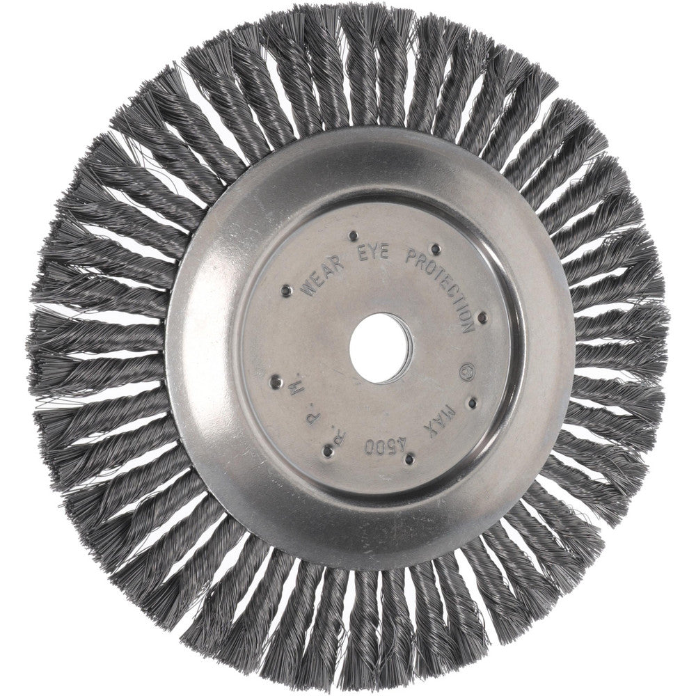 Value Collection S00652081 Wheel Brush 10" Wheel Dia, Knotted