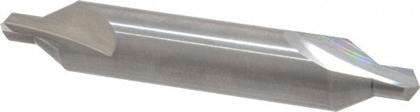 M.A. Ford 40221870 Combo Drill & Countersink #6, 1/2" Body Dia, Solid Carbide