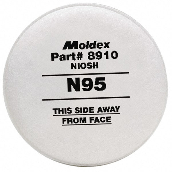 Moldex 8910 Facepiece Filter Particulates