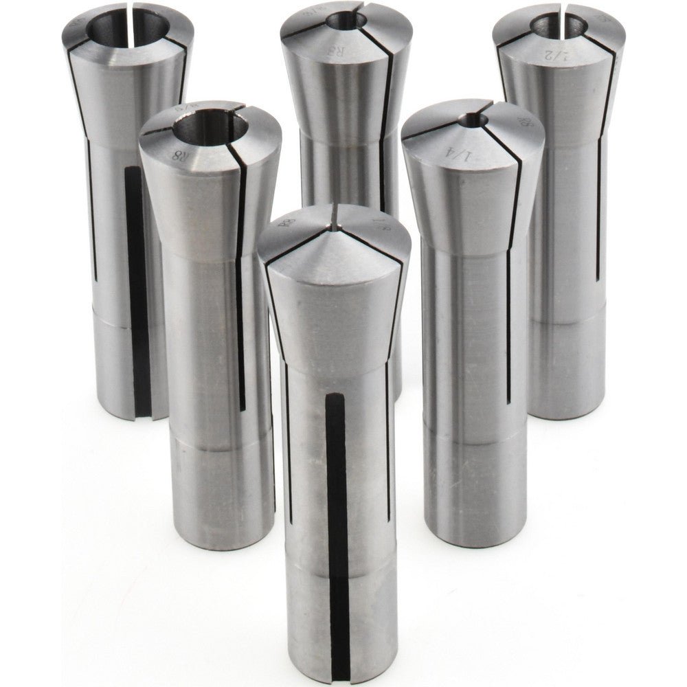 Value Collection 231-0006 Collet Set 6 Pc, 1/8 to 3/4" Capacity