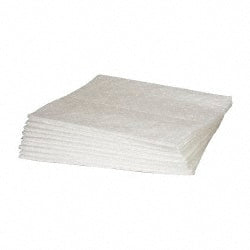 Brady SPC Sorbents SPC300 Sorbent Pad Oil Only Use, 15" Wide, 19" Long, 30 gal, White