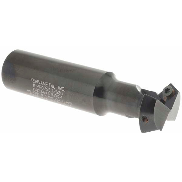 Kennametal 1023674 30&deg Lead Angle, 3/4" to 1.077" Cut Diam, Indexable & Chamfer End Mill