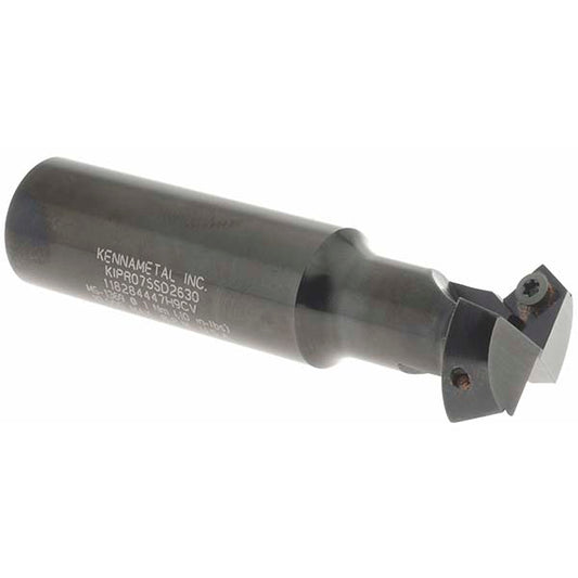 Kennametal 1023674 30&deg Lead Angle, 3/4" to 1.077" Cut Diam, Indexable & Chamfer End Mill