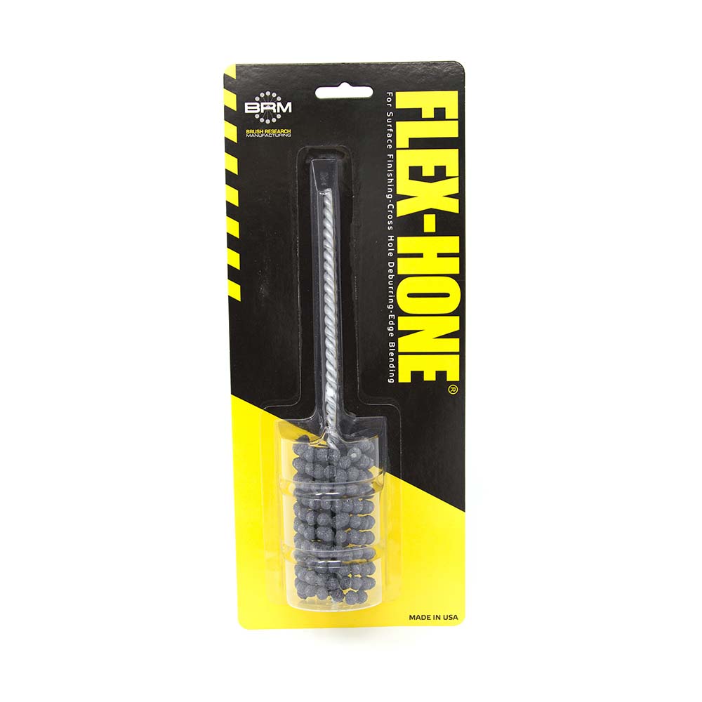 Brush Research Mfg. BC11212 Flexible Cylinder Hone 1-1/2" Max Bore Dia, 120 Grit, Silicon Carbide