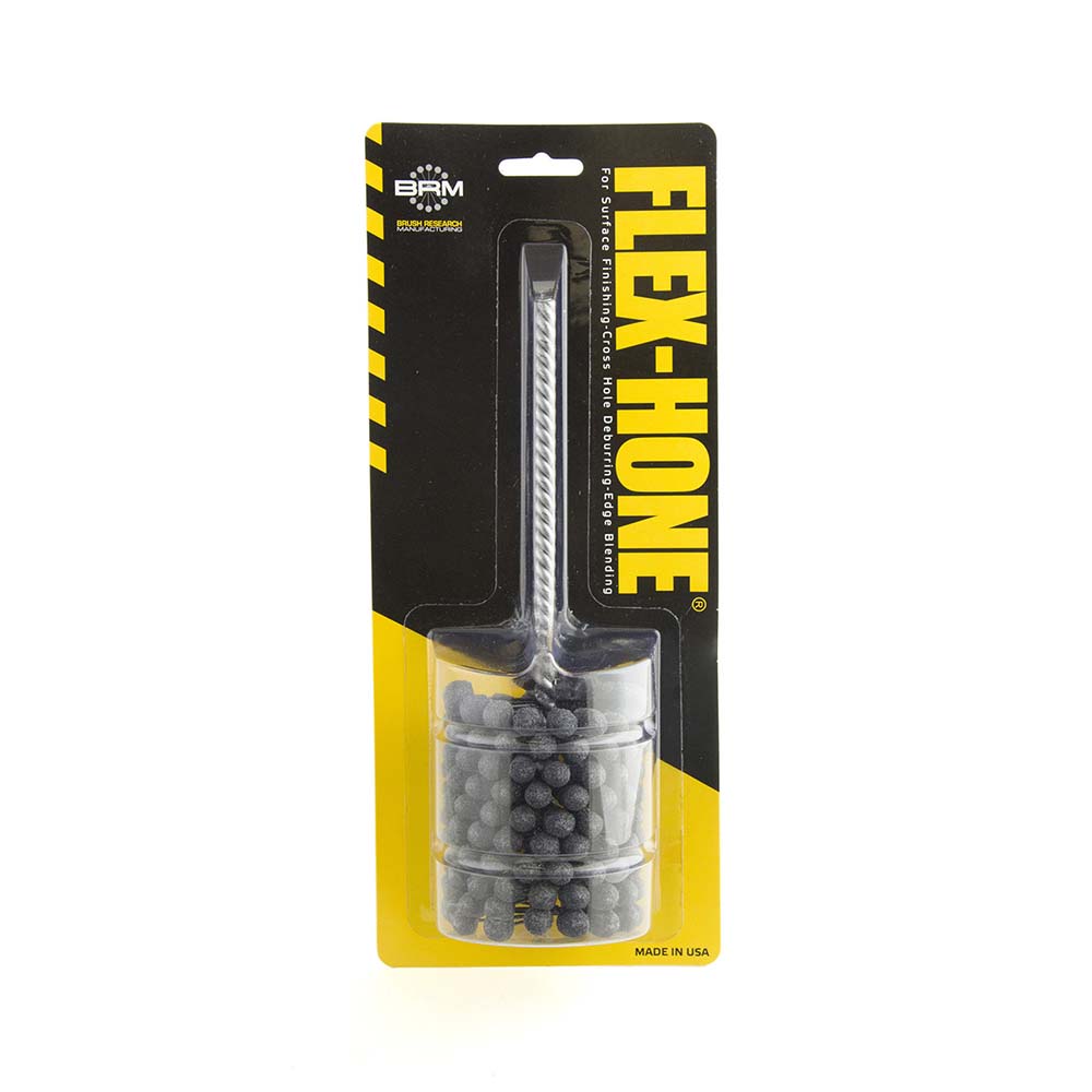 Brush Research Mfg. BC21412 Flexible Cylinder Hone 2-1/4" Max Bore Dia, 120 Grit, Silicon Carbide