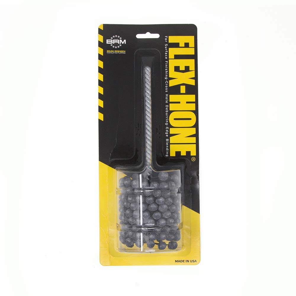 Brush Research Mfg. BC21218 Flexible Cylinder Hone 2-1/2" Max Bore Dia, 180 Grit, Silicon Carbide