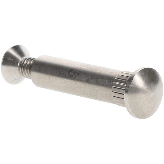 Value Collection IEH5225 1/4-20 Thread Screw & Barrel, Flat Head, Phillips Drive, Stainless Steel Tamper Resistant Security Sex Bolt & Binding Post