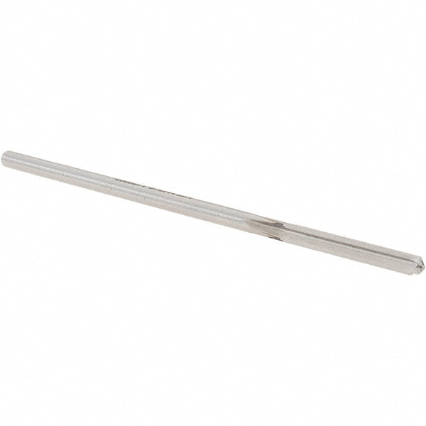 Alvord Polk 28207 Chucking Reamer 0.1300" Dia, Straight Flute, Straight-Cylindrical Shank, Cobalt Steel