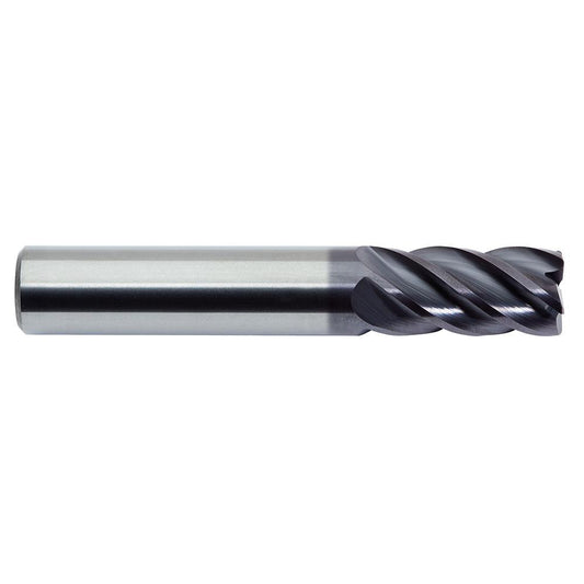 M.A. Ford 17850004A Corner Radius End Mill 1/2" Dia, 5/8" LOC, 0.0300" Radius, 5 Flute, Solid Carbide