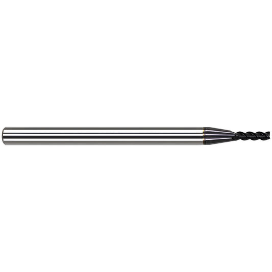 Harvey Tool 53862-C3 Corner Radius End Mill 1/16" Dia, 5/16" LOC, 0.0100" Radius, 3 Flute, Solid Carbide