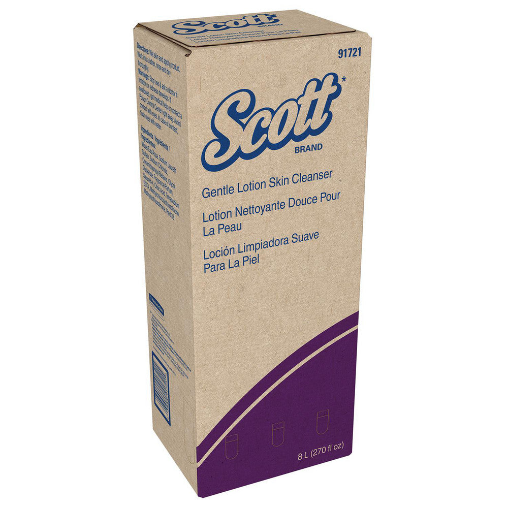 Scott 91721 Gentle Lotion Skin Cleanser, 8.0 L Bottles, Pink, Floral Scent