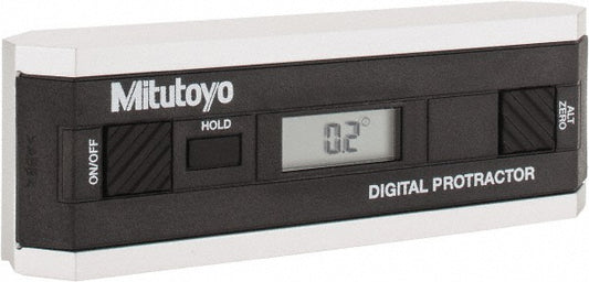 Mitutoyo 950-317 Combination Protractor & Inclinometer 0.10 &deg Resolution, Digital