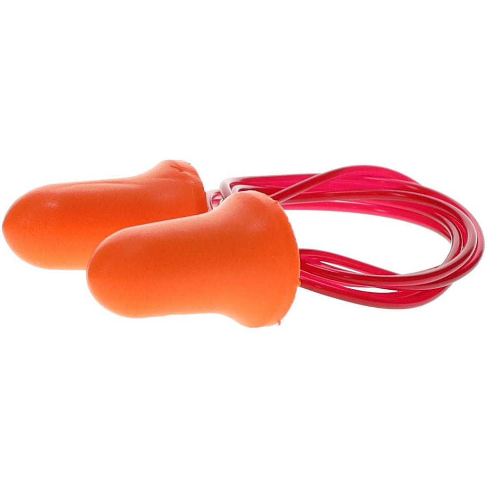PRO-SAFE JY098C Earplugs 32 dB, Foam, Bell, Roll Down, Corded,  n-Metal Detectable
