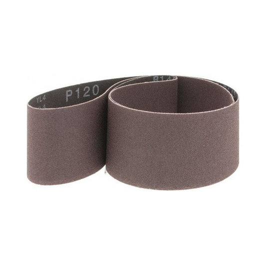 Global Abrasive 801034-32425 Abrasive Belt  1-1/8" Wide, 21" OAL, 80 Grit, Aluminum Oxide