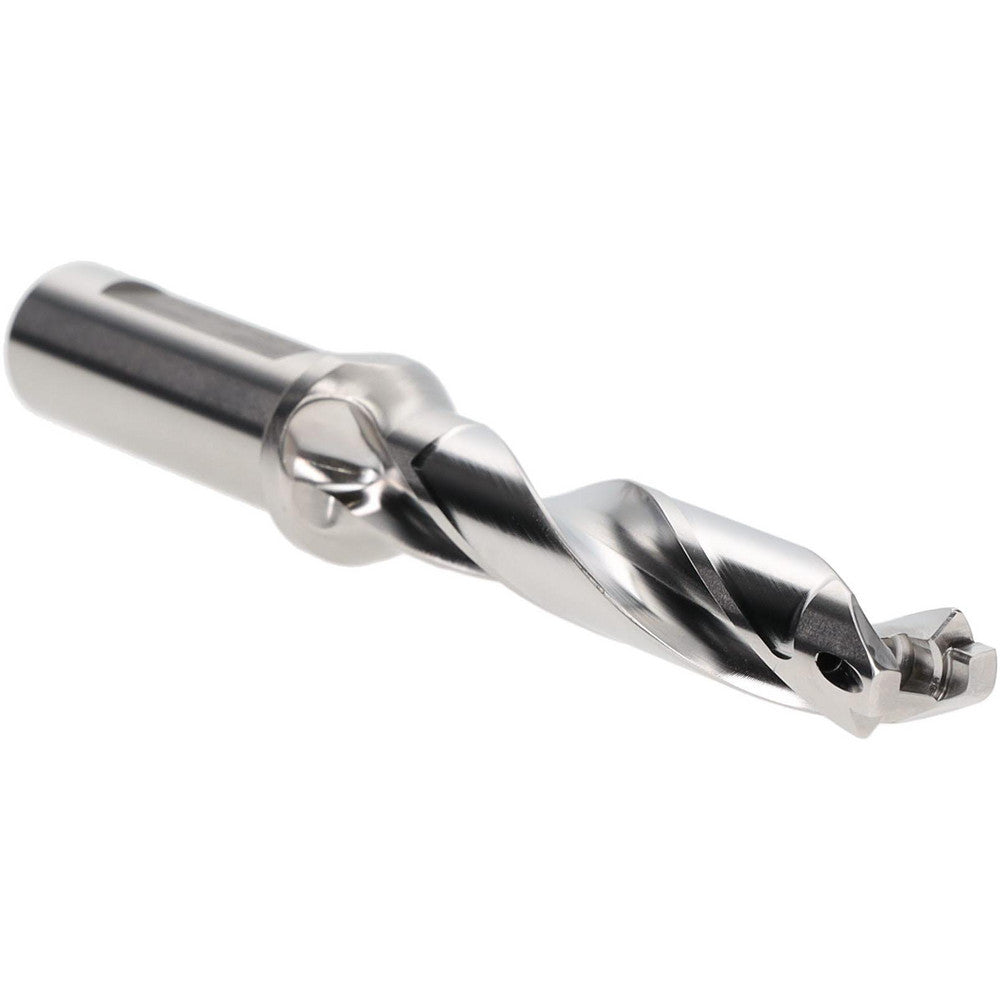 Iscar 3202458 Replaceable-Tip Drill 0.531 to 0.547" Dia, 2-3/4" Max Depth, 5/8" Flatted Shank