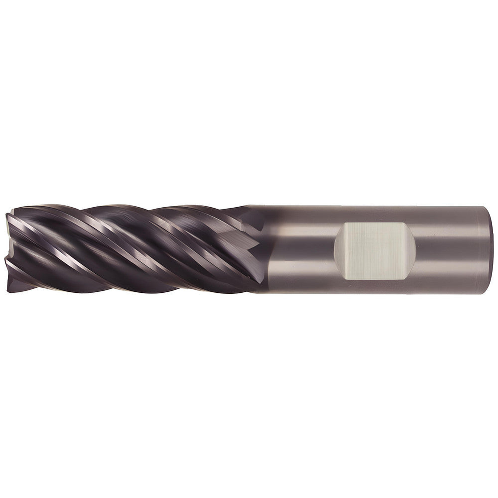 Kennametal 3580808 Corner Radius End Mill 3/4" Dia, 1-1/2" LOC, 0.03" Radius, 5 Flutes, Solid Carbide