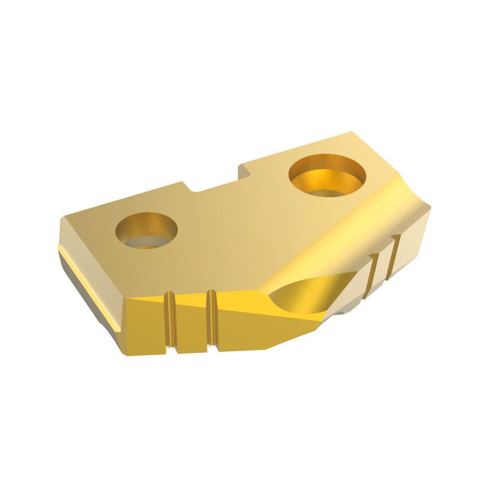 Allied Machine and Engineering 182T-0107 Spade Drill Insert 1-7/32" Dia, Seat Size 2, Cobalt, 132 deg Point