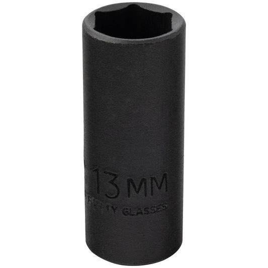 Proto J7013MHT Impact Socket 3/8" Drive, 13mm Socket, Hex Drive