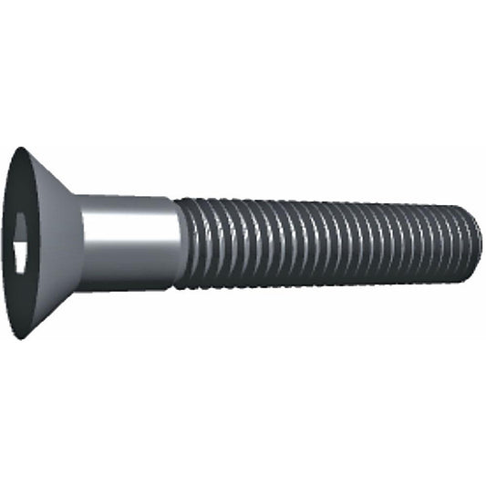 KERR-LAKESIDE INC. 62C350KFC Flat Socket Cap Screw 5/8-11 x 3-1/2", Alloy Steel, Black Oxide Finish