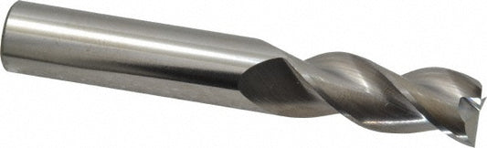 Kyocera SGS Precision Tools 34713 Square End Mill 1/2" Dia, 1-1/4" LOC, 3 Flute, Solid Carbide