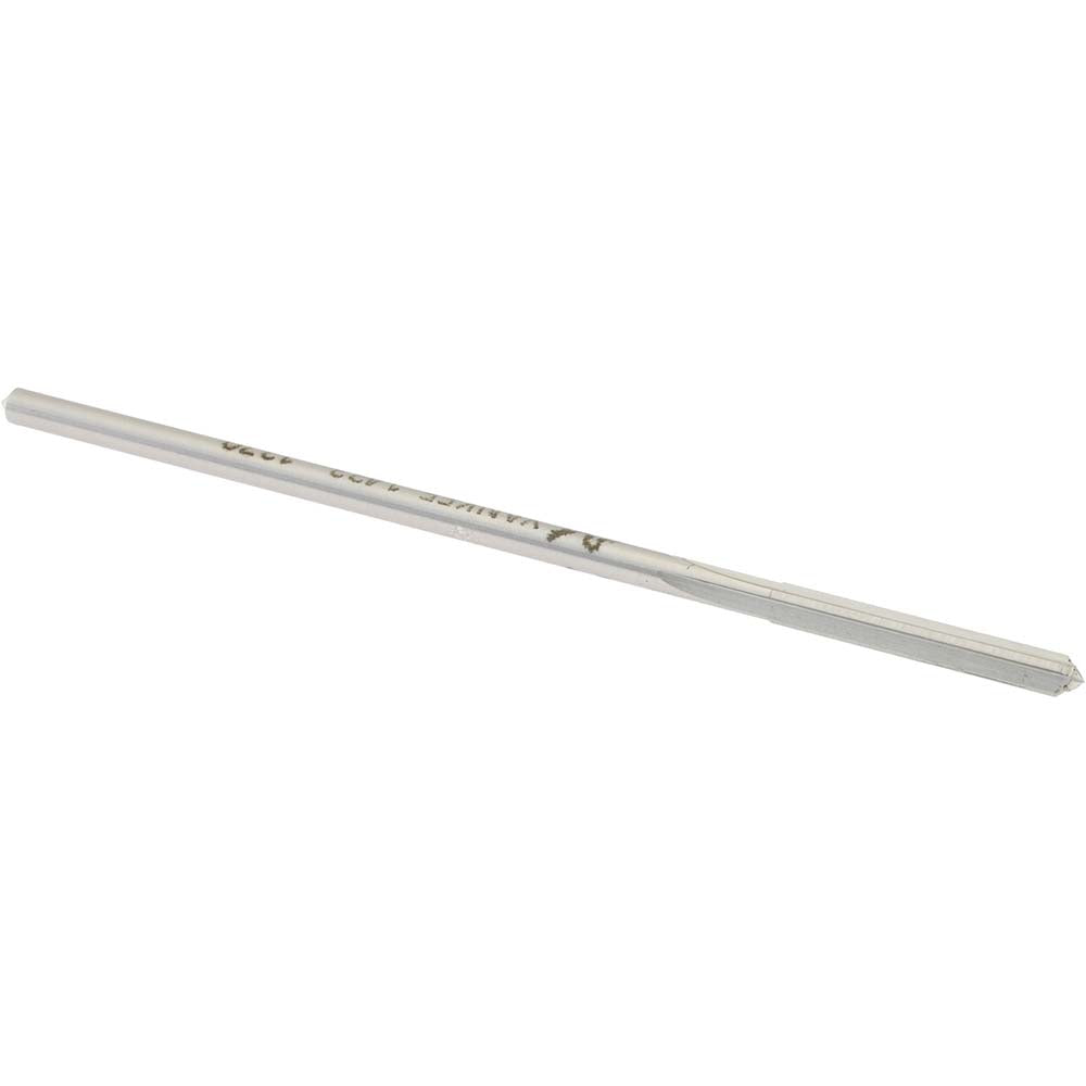 Yankee Corporation 1433-1270 Chucking Reamer 0.1270" Dia, Straight Flute, Straight-Cylindrical Shank, HSSCobalt