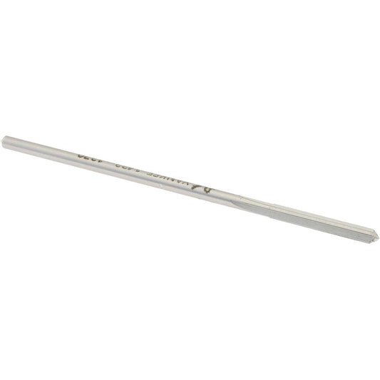 Yankee Corporation 1433-1270 Chucking Reamer 0.1270" Dia, Straight Flute, Straight-Cylindrical Shank, HSSCobalt