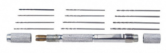 Excel Blades 70003 12 Piece 0.135" Mini Pin Vise Set