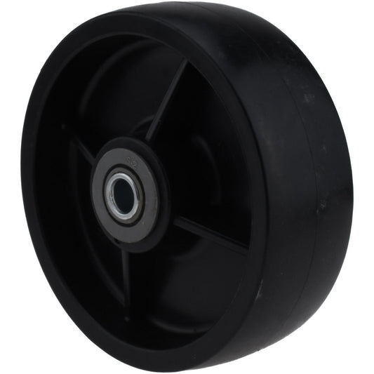 Albion PB0620112 Caster Wheel Polyolefin, 6" Dia, 2" Wide, 1/2" Axle