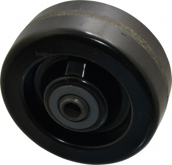 Albion TM0520112 Caster Wheel Phenolic, 5" Dia, 2" Wide, 1/2" Axle