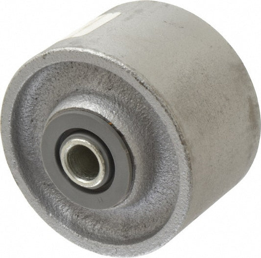 Albion CA0320112 Caster Wheel Cast Iron, 3-1/4" Dia, 2" Wide, 1/2" Axle