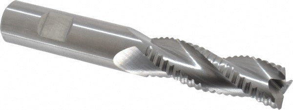 Kennametal 2658450 Square End Mill 3/4'' Dia, 2-1/4'' LOC, 3/4'' Shank Dia, 5'' OAL, 3 Flutes, Solid Carbide