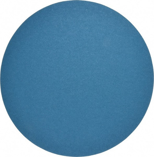 Superior Abrasives A019506 12" Dia PSA Disc 80 Grit, Zirconia Alumina