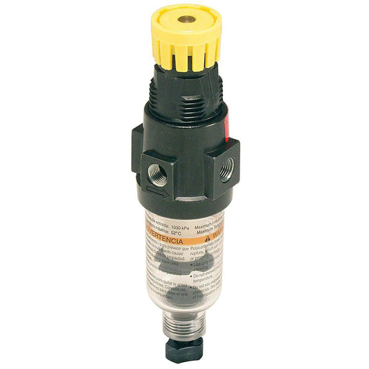 Parker 14E11B13FC FRL Combination Unit 1/4 NPT, Miniature, 1 Pc Filter/Regulator
