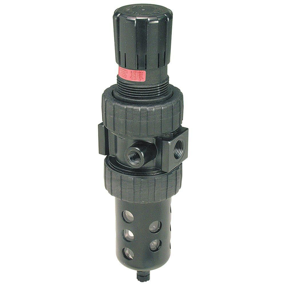 Parker 06E14A13AC FRL Combination Unit 1/4 NPT, Intermediate, 1 Pc Filter/Regulator