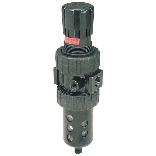 Parker 06E14A13AC FRL Combination Unit 1/4 NPT, Intermediate, 1 Pc Filter/Regulator