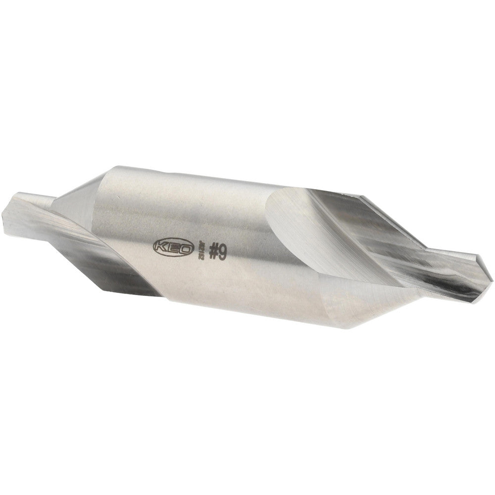 Keo 906-000-180 Combo Drill & Countersink #9, 7/8" Body Dia, 118°, High Speed Steel