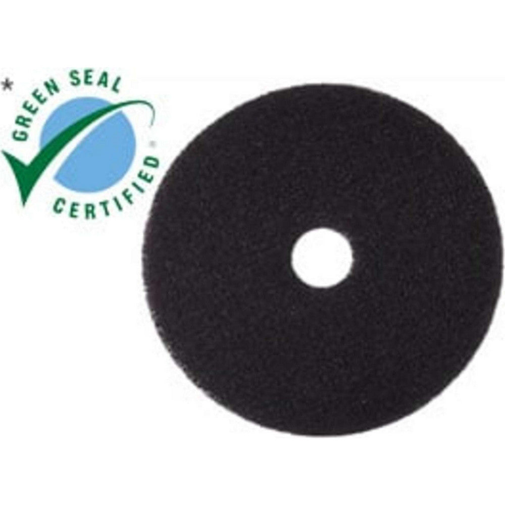 3M 7000045897 Black Stripper Pad 7200, 21 in