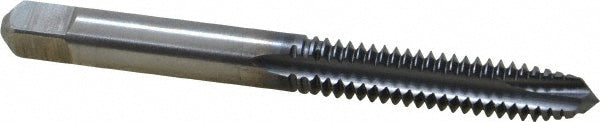 Kennametal 1779090 Spiral Point Tap 1/4-20 UNC, 3 Flutes, Plug Chamfer, 3B Class of Fit, HSS, TiCN Coated