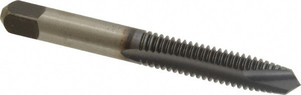 Kennametal 4131261 Spiral Point Tap 5/16-18 UNC, 2 Flutes, Plug Chamfer, 3B Class of Fit, HSS, TiCN Coated