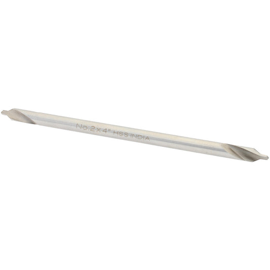 Value Collection 156400002000004 Combo Drill & Countersink #2, 3/16" Body Dia, High Speed Steel