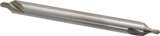 Value Collection 156400006000006 Combo Drill & Countersink #6, 1/2" Body Dia, High Speed Steel