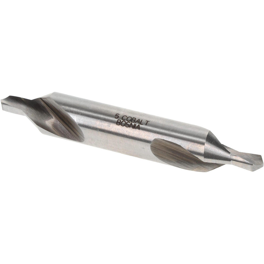 Value Collection BC04P0005 Combination Drill & Countersink #5, 7/16" Body Dia, 118 deg, Cobalt