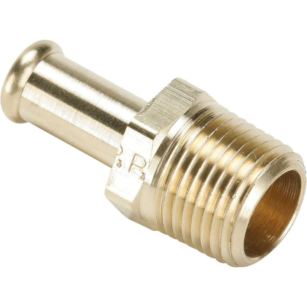 Parker 68HB-12-8 Barbed Hose Fitting 1/2" x 3/4" ID Hose, Male Connector