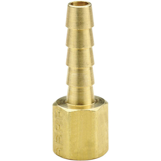 Parker 126HBL-6-4 Barbed Hose Fitting 1/4" x 3/8" ID Hose, Female Connector