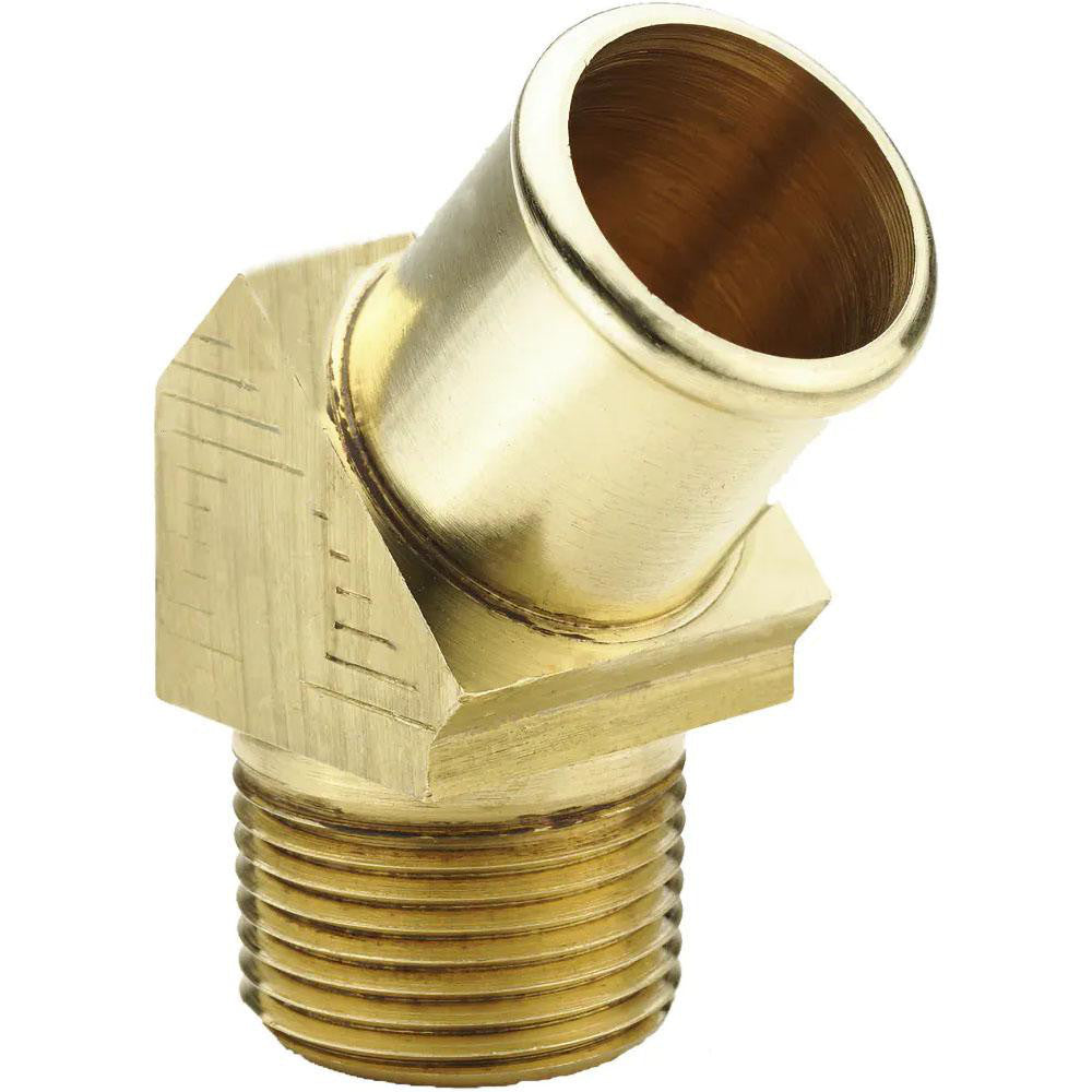 Parker 179HB-12-8 Barbed Hose Fitting 1/2" x 3/4" ID Hose, Elbow